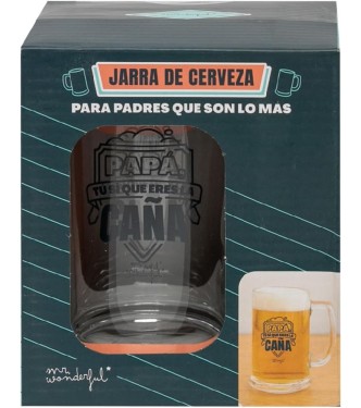 Jarra de Cerveza Papa tu si que eres la