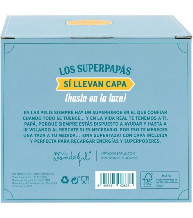 Taza Eres un Superpapa