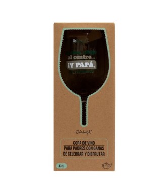 Copa de Vino "Papa Contento"