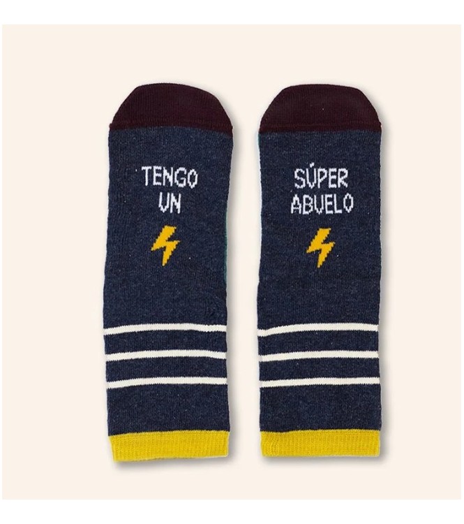 Calcetines "Tengo un super abuelo"T23-26
