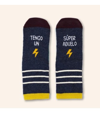 Calcetines "Tengo un super abuelo"T23-26