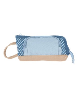 Neceser striper blue