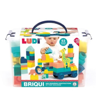 Ludi Briqui mis primeras construcciones