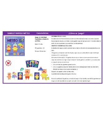 Juego Cool School Rápido Météo