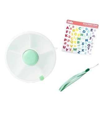 Caja Almuerzo Snack Spinner Flip, Correa