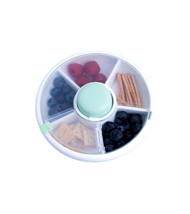 Caja Almuerzo Snack Spinner Flip, Correa