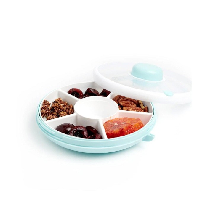 Caja Almuerzo Snack Spinner Flip, Correa