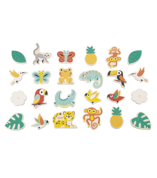 TROPIK - IMANES TROPICALES 24 PIEZAS