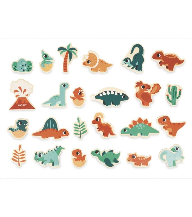 DINO - IMANES DINO 24 PIEZAS