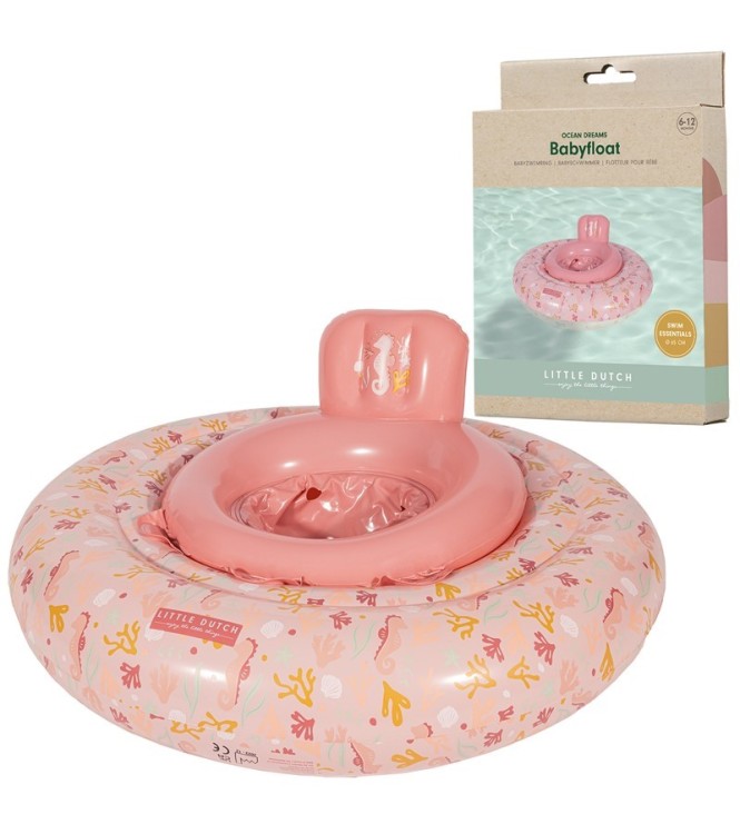 Flotador Bebé Ocean Dreams Rosa