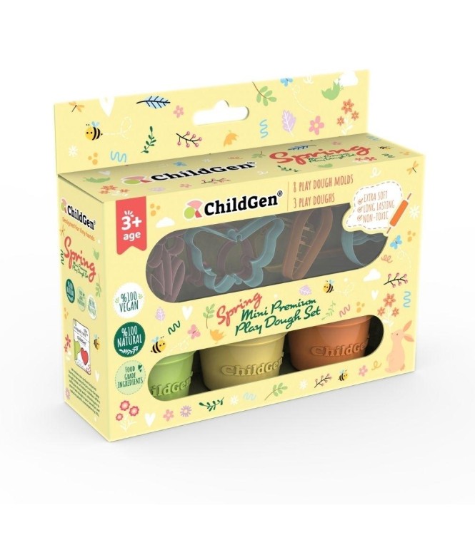 Plastilina natural - Set mini Primavera