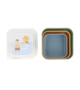 Caja triple Three Little Pigs
