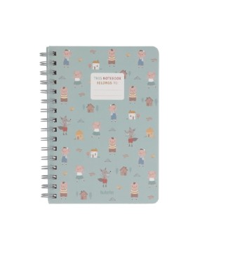 Libreta Three Little Pigs