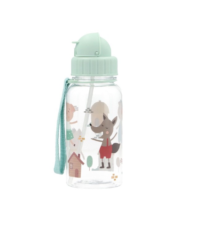 Botella de Plástico Three Little Pigs Botella de Plástico Three Little Pigs
