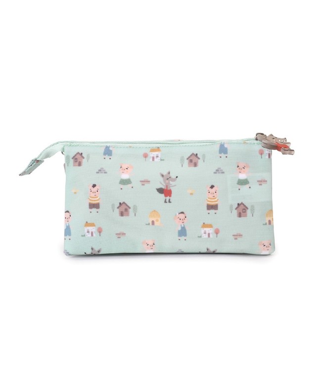 Estuche 3 compartimentos Three little pi