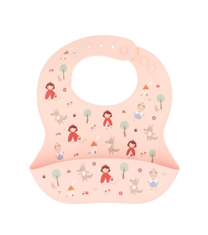 Babero Silicona Little Red