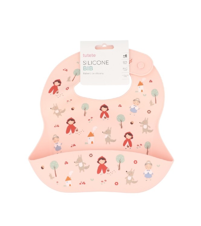 Babero Silicona Little Red