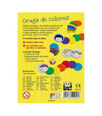 Oruga de colores