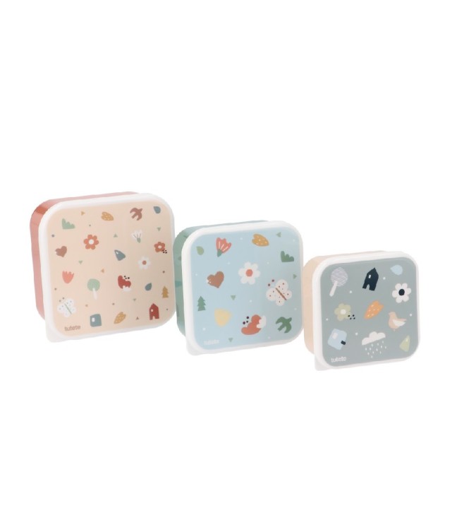 Caja Triple Geometric Nature