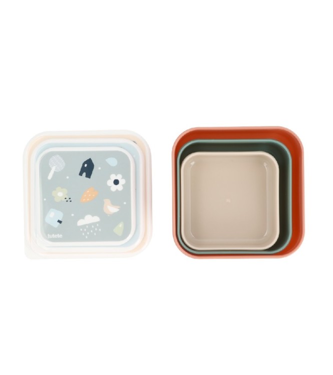 Caja Triple Geometric Nature