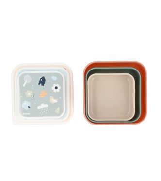 Caja Triple Geometric Nature