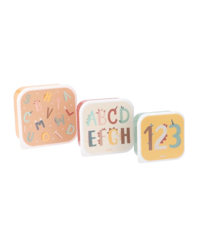 Caja Triple Funny Letters