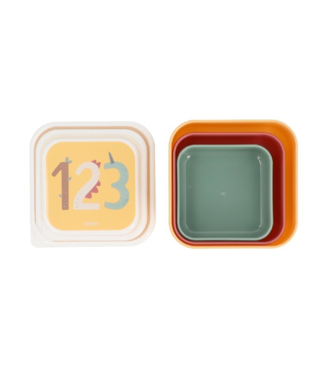 Caja Triple Funny Letters