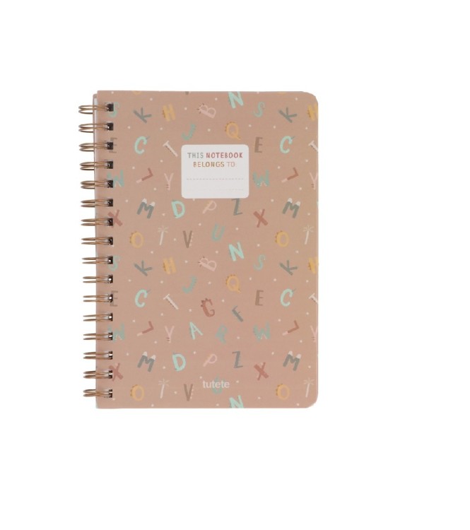 Libreta Funny Letter