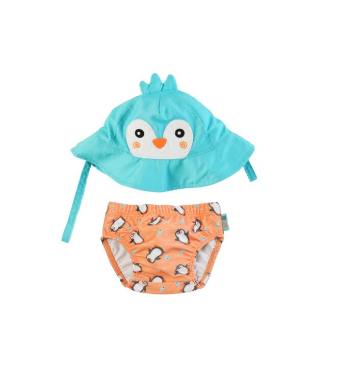 Bañador + gorro Pingüino
