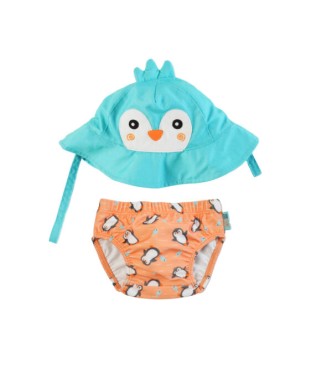 Bañador + gorro Pingüino