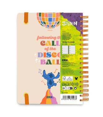 Agenda Escolar Stitch 25 26