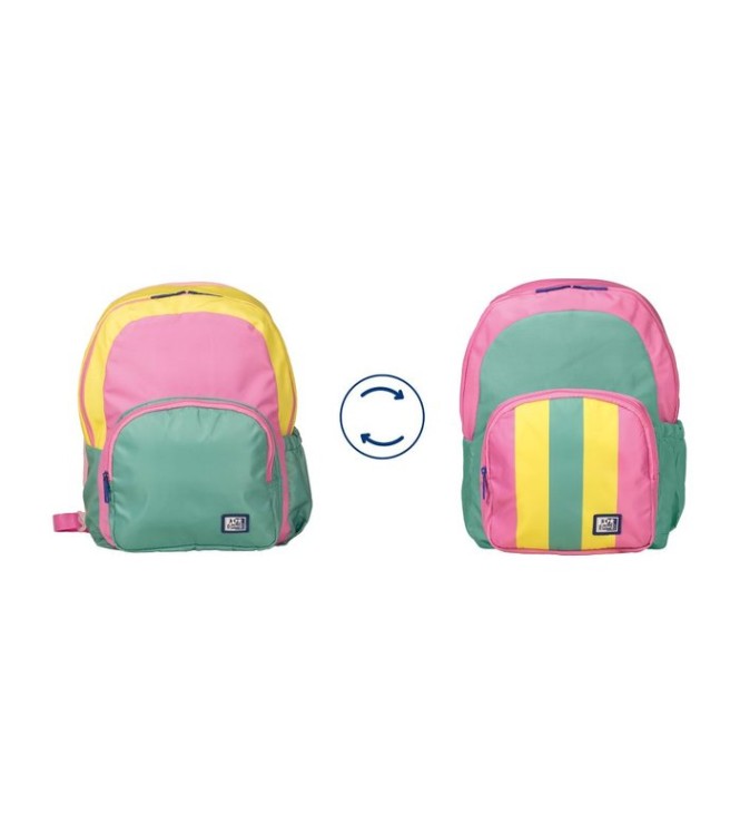 Mochila Oxford Reversible Bubblegum