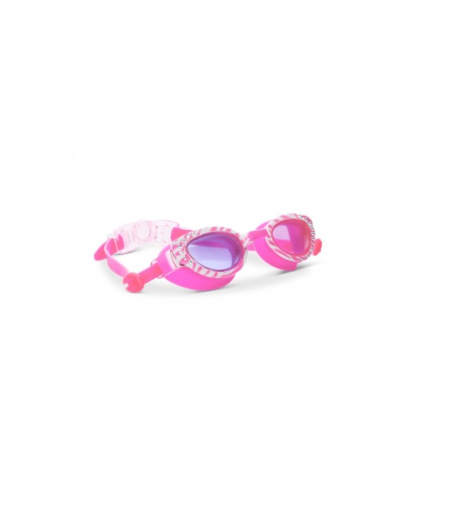 Gafas de buceo blanca y rosas
