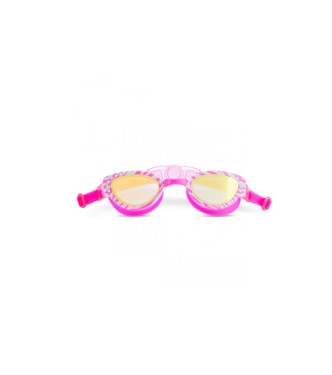 Gafas de buceo blanca y rosas
