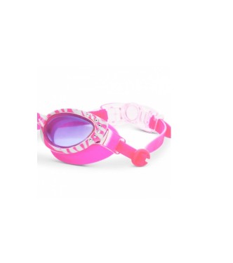 Gafas de buceo blanca y rosas