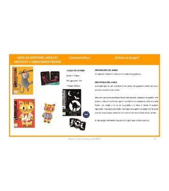 Juego cartas mistigri