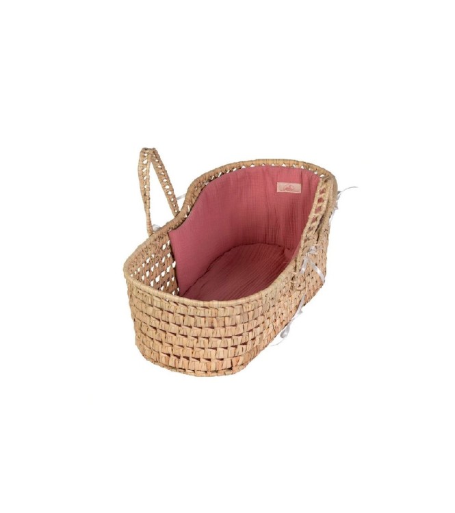 CAPAZO HOJA PALMA MUSA ROSA para muñecos