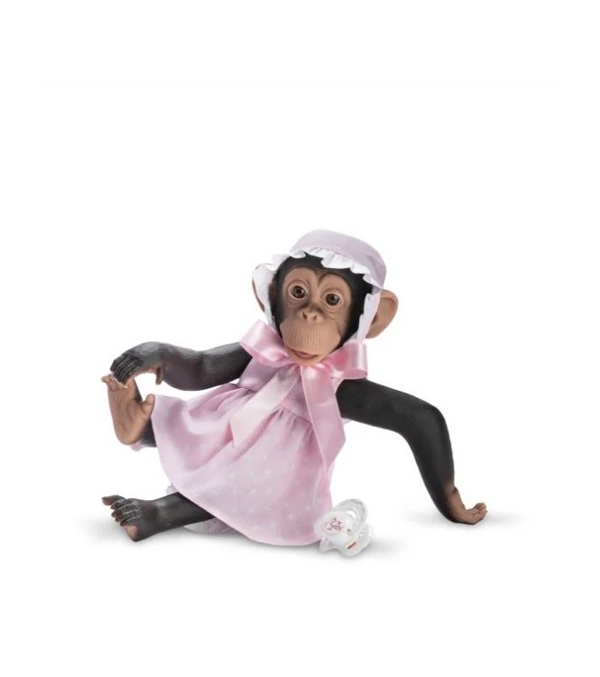Lola Chimpancé Vestido Rosa Estrella