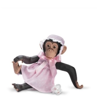 Lola Chimpancé Vestido Rosa Estrella