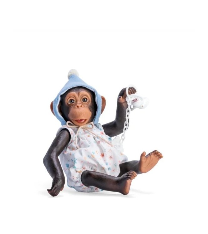 Nilo Chimpancé Pelele Gorro Gnomo Azul