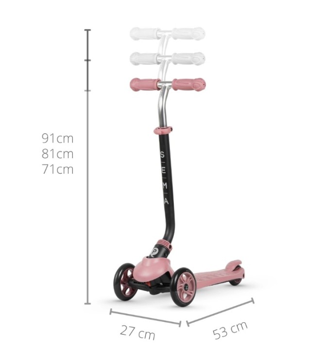 Patinete 5 en 1 - Rosa