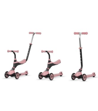 Patinete 5 en 1 - Rosa
