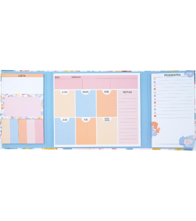 Planificador semanal Flores