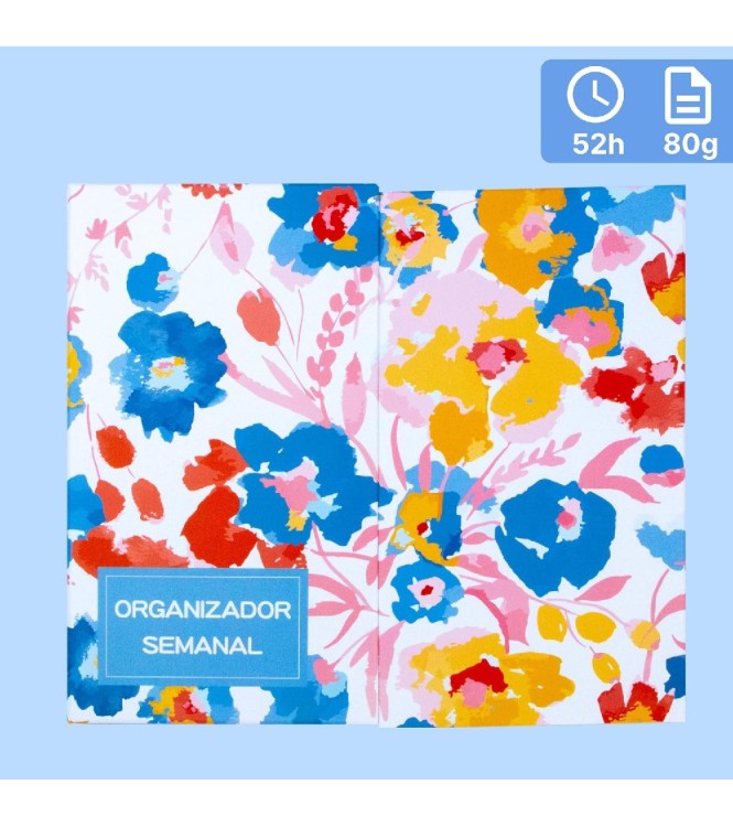 Planificador semanal Flores