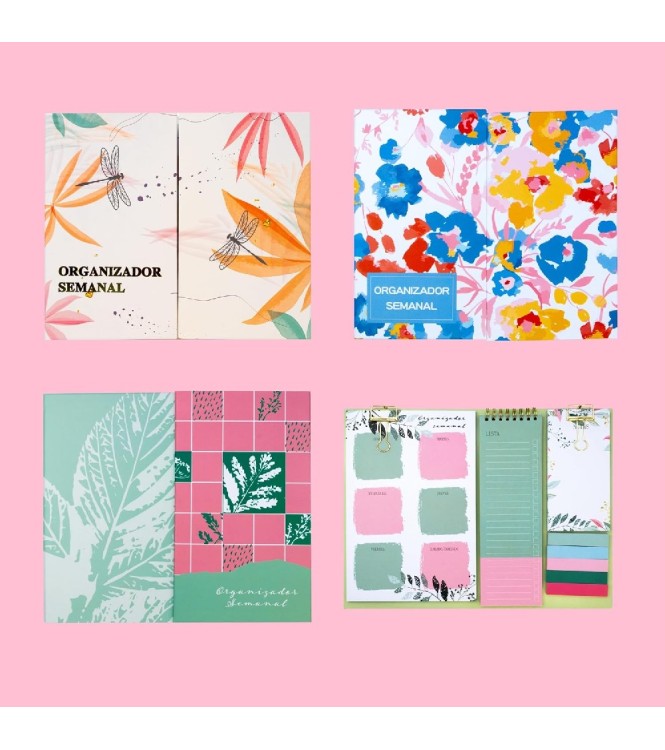 Planificador semanal Flores