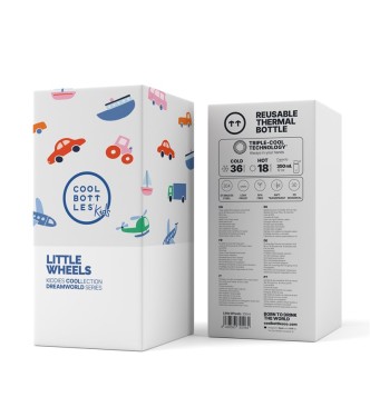 The Kiddie Bottle - Little Wheels 350ml
