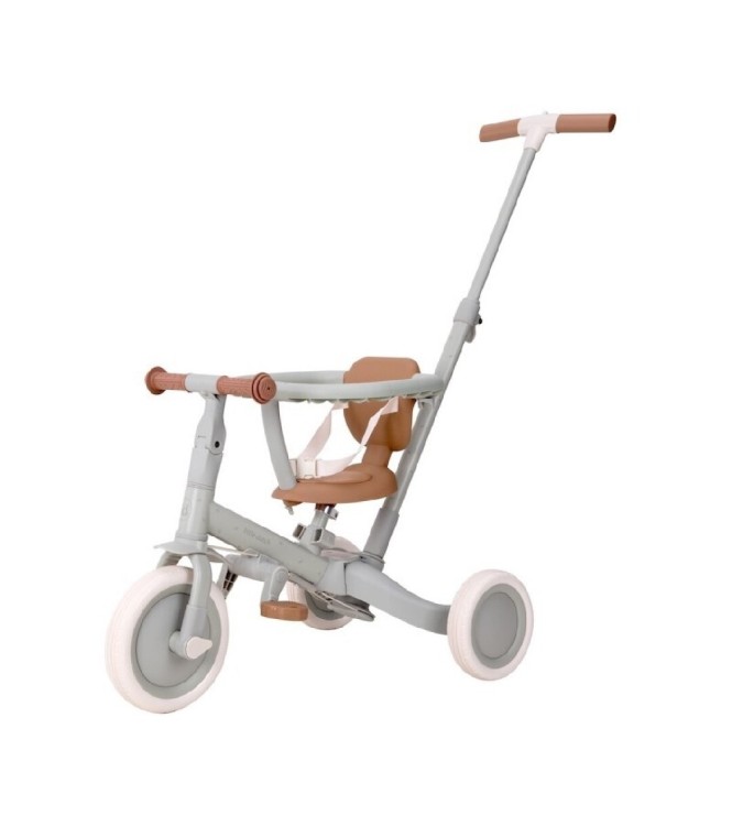 TRICICLO CON BARRA VERDE LITTLE DUTCH
