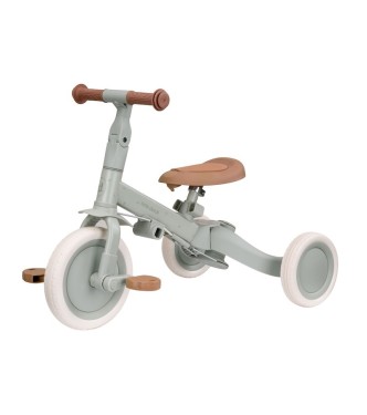 TRICICLO CON BARRA VERDE LITTLE DUTCH