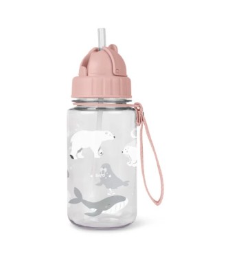 Botella Plástico Polar Rose