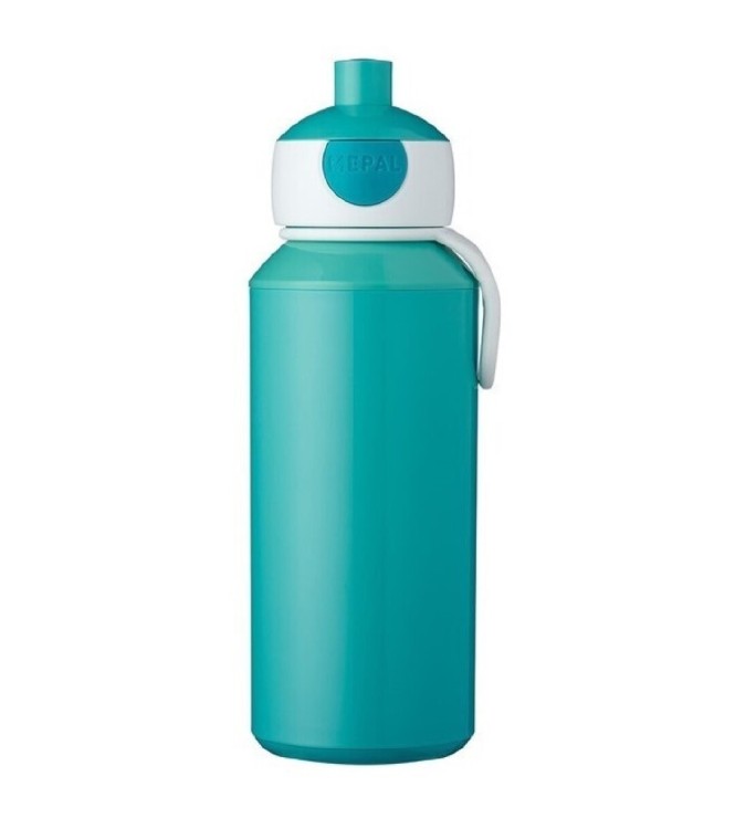 BOTELLA CAMPUS POP-UP 400 ML TURQUESA